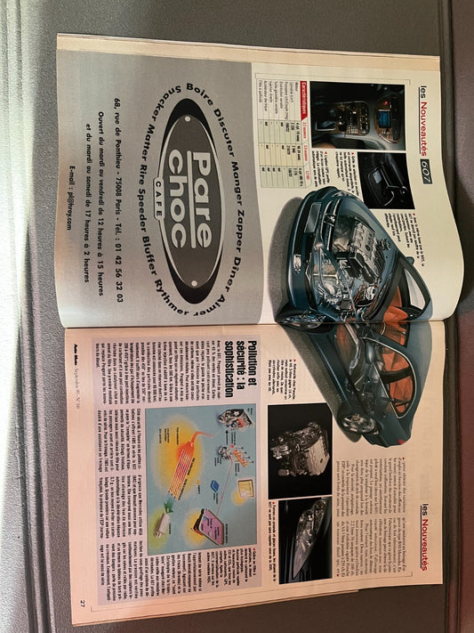 Livre Revue Voiture Automobile Action AutoMoto N°60