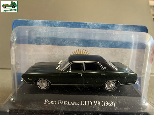 Voiture Miniature Ford Fairlane LTD V8 1969 Autos Inolvidables Argentinos 1/43