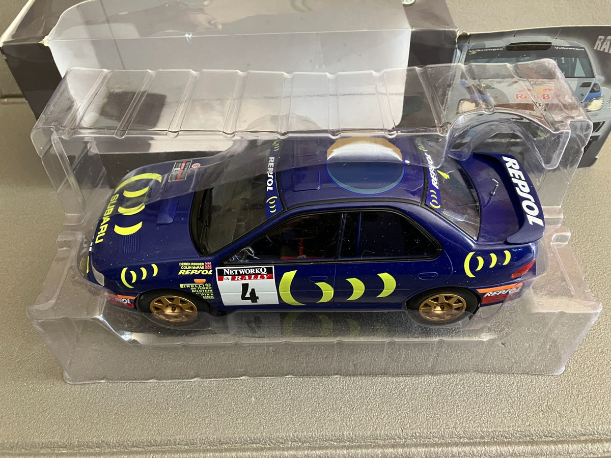 Voiture miniature Subaru Impreza Rallye McRae Ringer WRC Altaya au 1/18