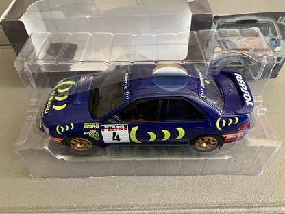 Voiture miniature Subaru Impreza Rallye McRae Ringer WRC Altaya au 1/18