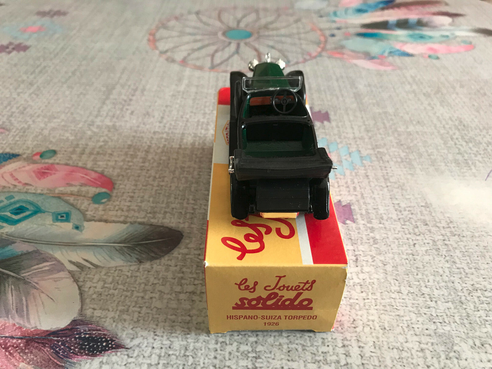 Voiture Miniature Hispano Suiza Torpedo 1926 Solido Hachette au 1/43