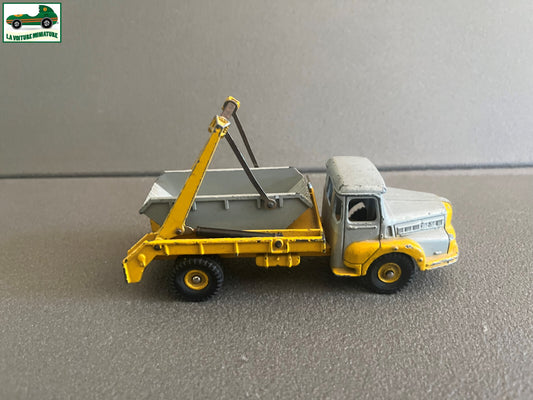 Ancienne Miniature Camion Multibenne Unic Dinky SuperToys Meccano France Epave