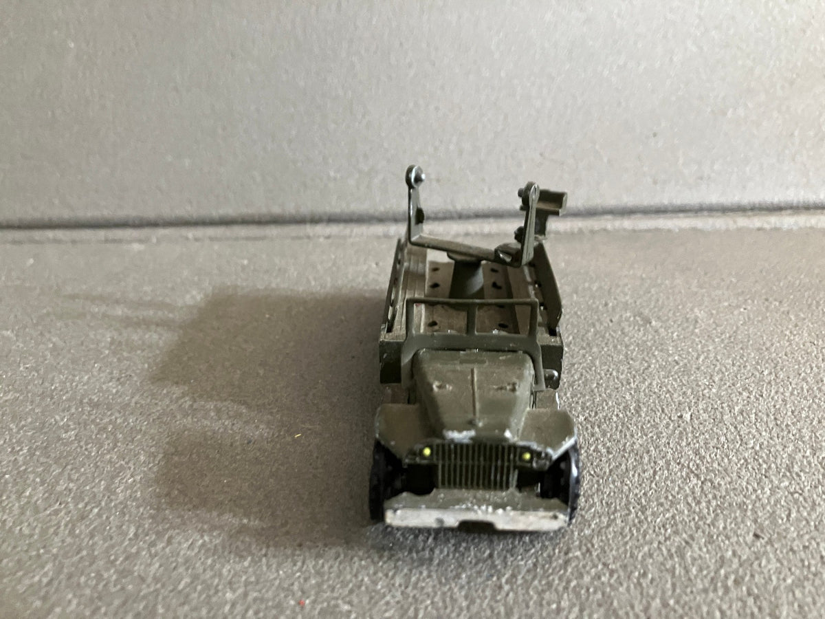 Ancienne Miniature Militaire Camion Blindé Dodge 6x6 France Jouets Epave