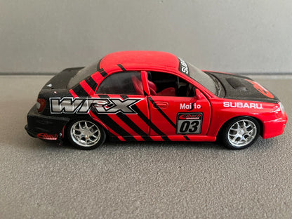 Ancienne Miniature Voiture Subaru Impreza WRX Maisto 1/24