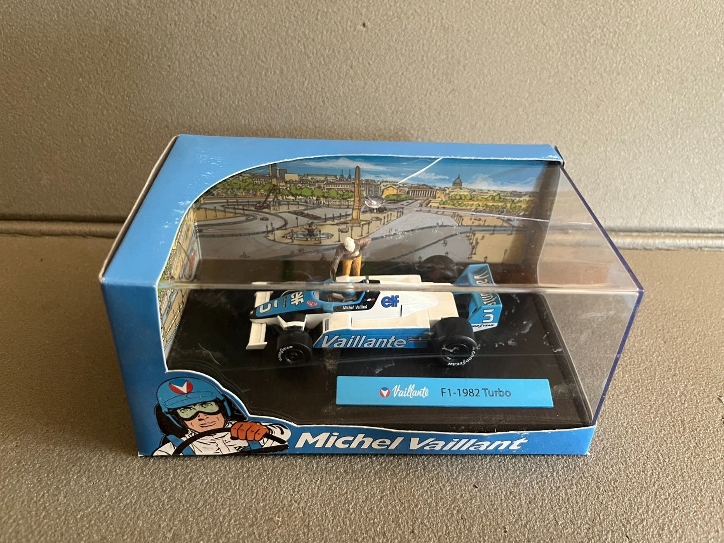 Voiture Miniature Michel Vaillant Vaillante F1 1982 Turbo au 1/43
