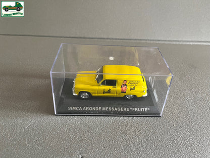 Voiture Miniature Simca Aronde Messagère Fruité au 1/43