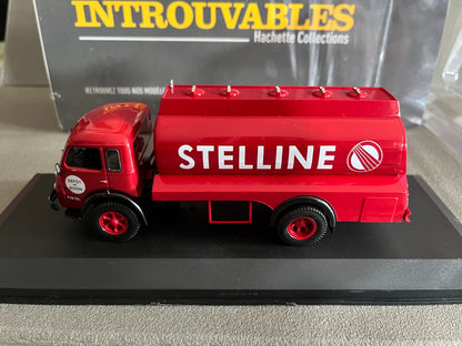 Voiture miniature Camion Citerne Renault Stelline Les Introuvables Hachette 1/43