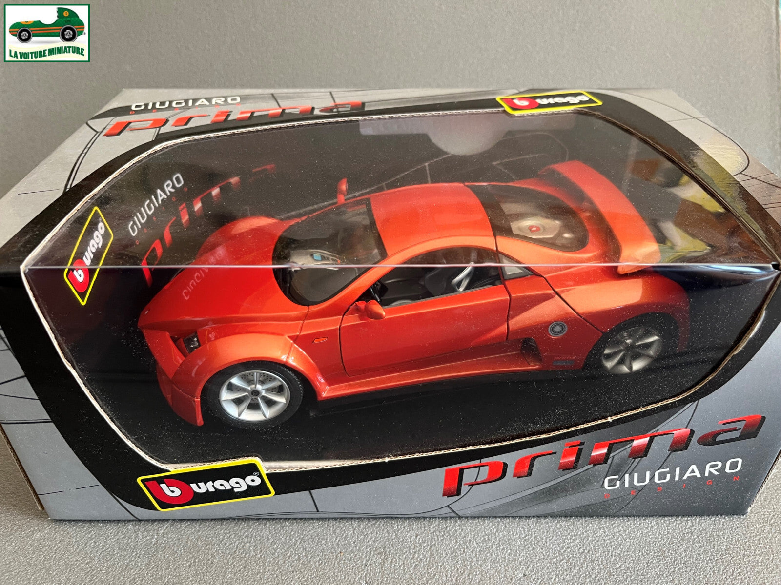 Voiture miniature Prima Giugiaro Burago au 1/18