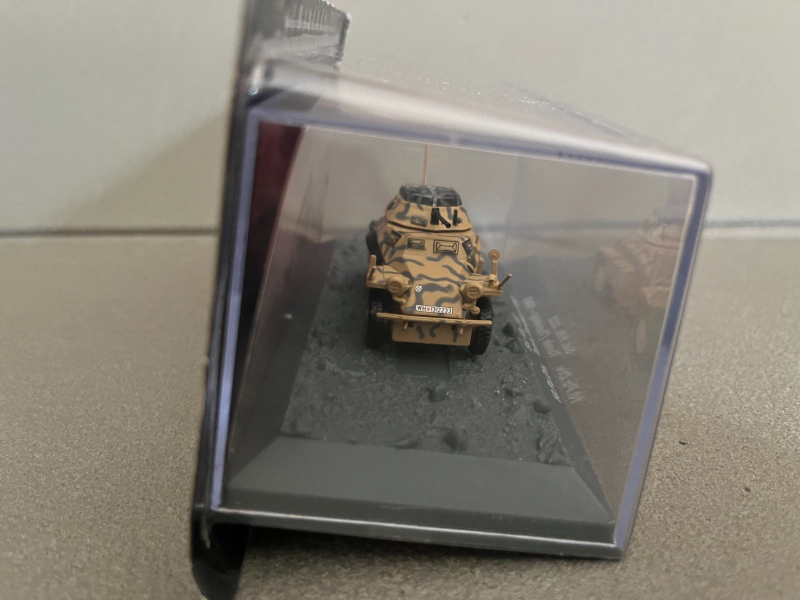 Miniature Militaire Char Tank Blindé Sd.Kfz. 222 Tunis 1943 Altaya 1/72