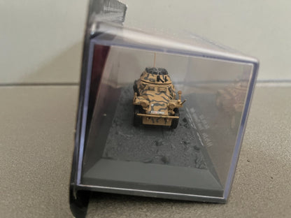 Miniature Militaire Char Tank Blindé Sd.Kfz. 222 Tunis 1943 Altaya 1/72