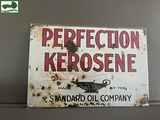 Plaque Métal Voiture Automobile Garage Huile Moteur Perfection 20 x 30 cm