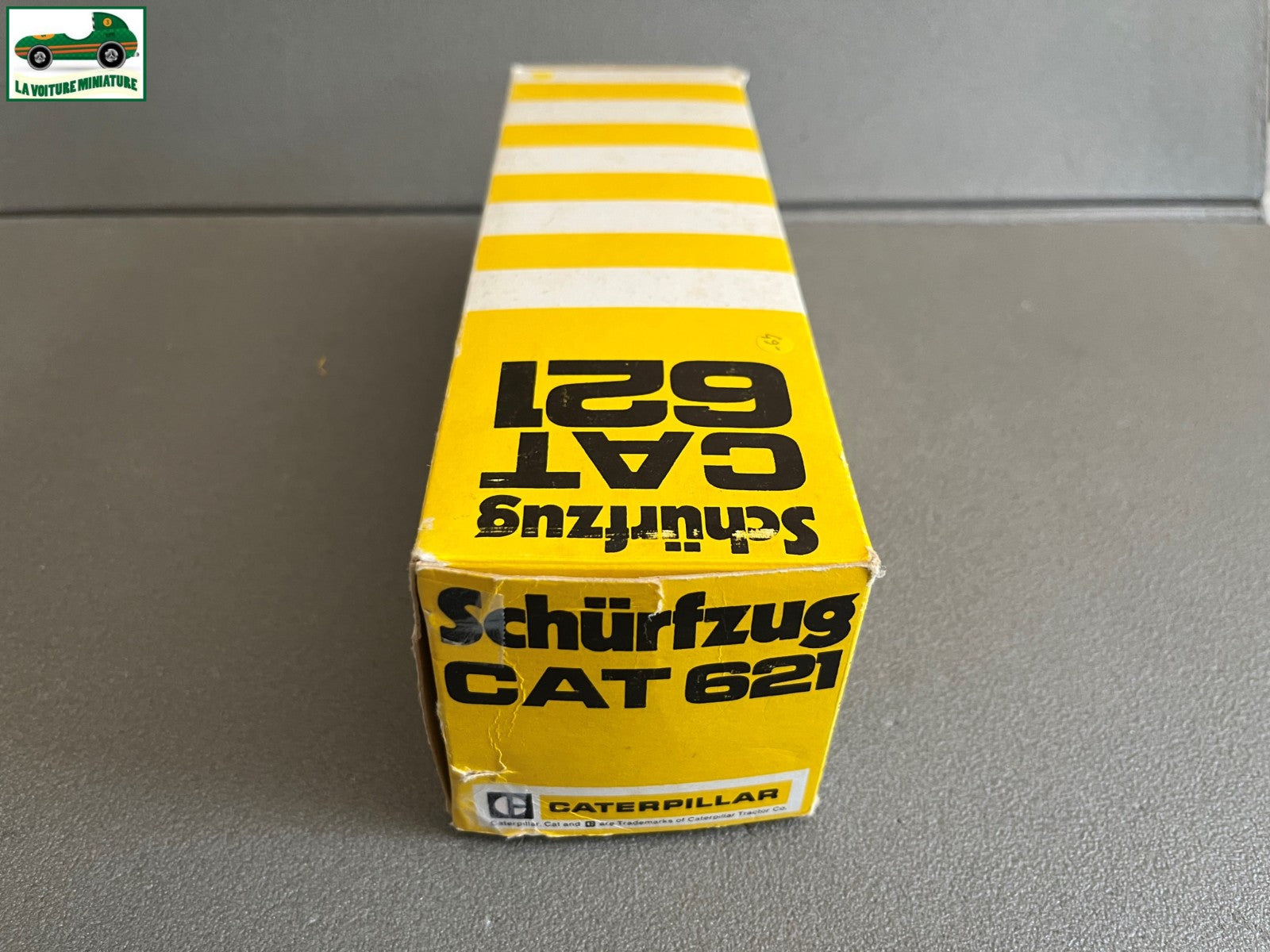 Miniature Engin Véhicule de chantier CAT 621 NZG au 1/50