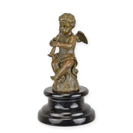 STATUE MODERNE SCULPTURE BRONZE ANGE