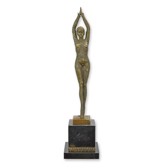 STATUE MODERNE SCULPTURE BRONZE ETOILE DE MER