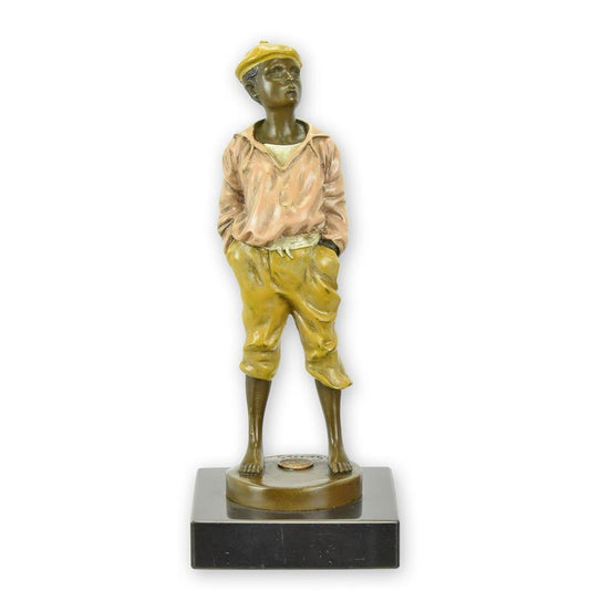 STATUE MODERNE SCULPTURE BRONZE DU SILFEUR