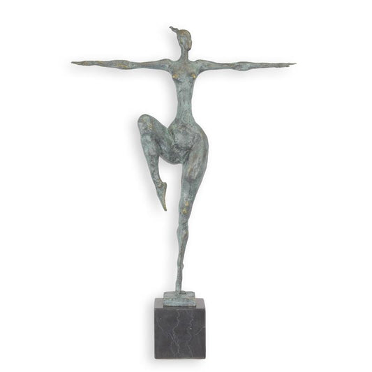 SCULPTURE MODERNISTE EN BRONZE UN NU FÉMININ