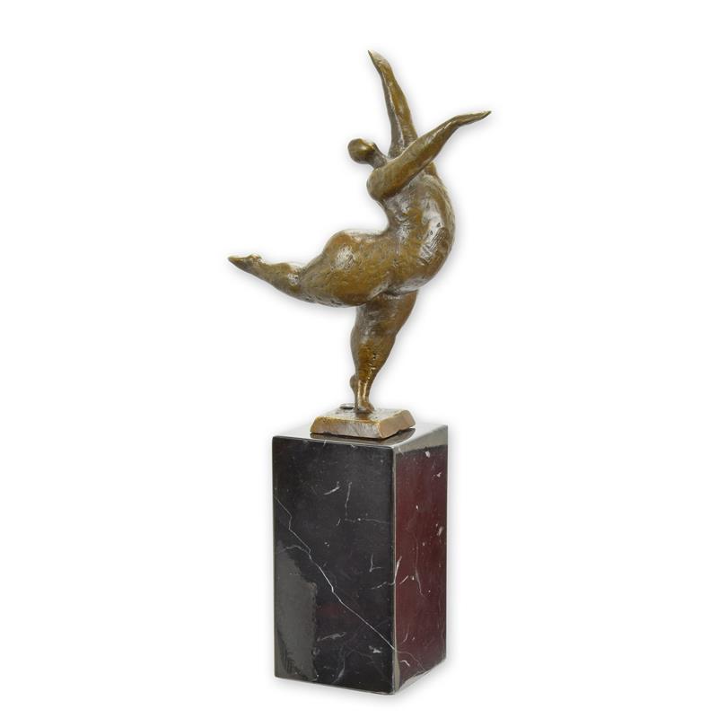STATUE MODERNE SCULPTURE MODERNISTE BRONZE UN NU FEMININ