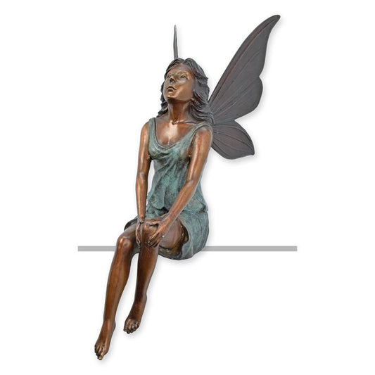STATUE MODERNE SCULPTURE BRONZE ANGE ASSIS