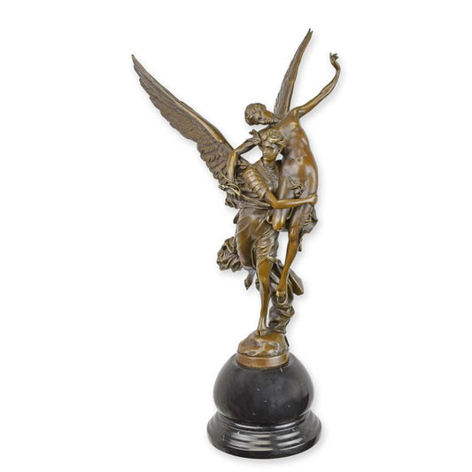 STATUE MODERNE SCULPTURE BRONZE DE GLORIA VICTIS