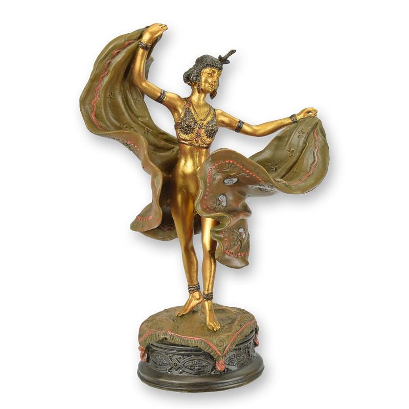 STATUE MODERNE SCULPTURE BRONZE DANSEUSE