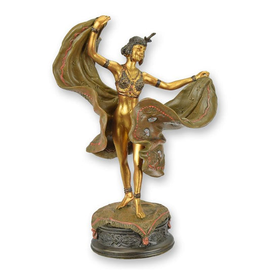 STATUE MODERNE SCULPTURE BRONZE DANSEUSE
